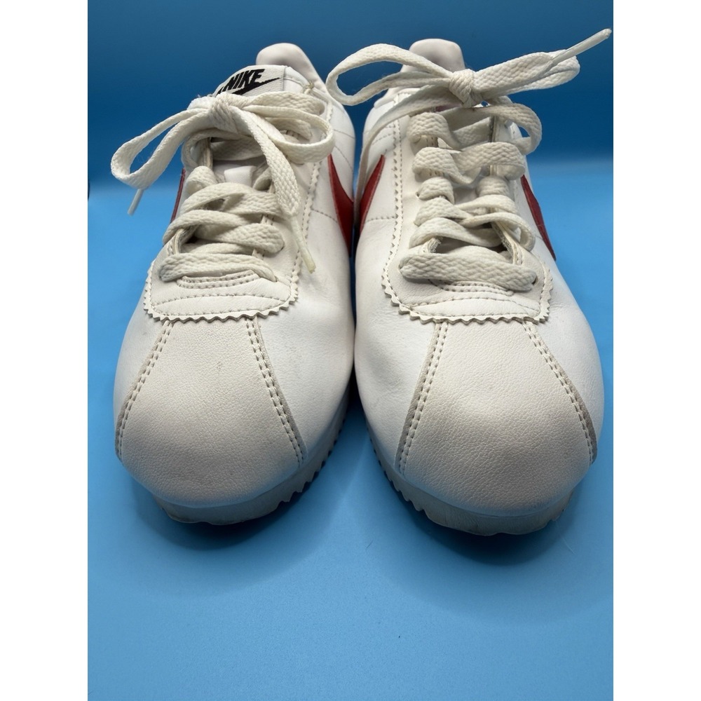 Nike Cortez Forest Gump White Red Blue Women's Size 8 Golf Shoes 807471-103 - Picture 4 of 12